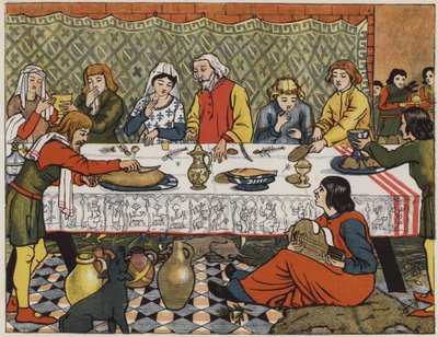 Medieval Dinner by Unbekannt Unbekannt